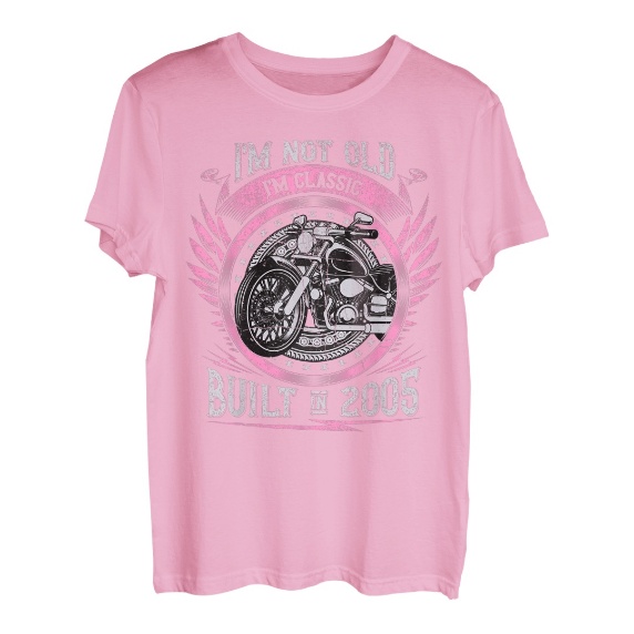 I'm Not Old I'm Classic Built 2005 Motorrad 18. Geburtstags T-Shirt