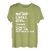 Motorrad Mädchen Definition lustig T-Shirt