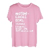 Motorrad Mädchen Definition lustig T-Shirt