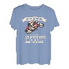 Gute Mädchen gehen in den Himmel Motorradfahren Motorrad T-Shirt