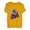 Anime Biker Motorradfahrer Japanischer Otaku Cyberpunk T-Shirt