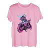 Anime Biker Motorradfahrer Japanischer Otaku Cyberpunk T-Shirt