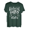 Herren Ich habe gut einen Ruhestandsplan, ich habe geplant Motorrad zu fahren T-Shirt