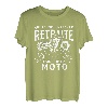 Herren Ich habe gut einen Ruhestandsplan, ich habe geplant Motorrad zu fahren T-Shirt