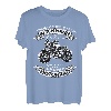Unterschätze niemals einen alten Mann auf einem Motorrad T-Shirt