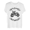 Unterschätze niemals einen alten Mann auf einem Motorrad T-Shirt