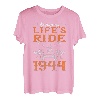 Enjoying Life's Ride Since 1944 Motorrad 79. Geburtstags T-Shirt