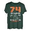 74 Years And Still On 2 Wheels Loving It 74. Geburtstag T-Shirt