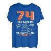 74 Years And Still On 2 Wheels Loving It 74. Geburtstag T-Shirt