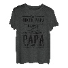 Herren Biker Papa Like Normal Dad But Much Cooler Funny Motorrad T-Shirt