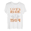 Enjoying Life's Ride Since 1954 Motorrad 69. Geburtstags T-Shirt