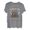 58 Jahre geboren 1963 Legendäre Motorradfahrer cool Geschenk Vater T-Shirt