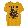 Vintage Jahrgang 2005 Geburtstag klassisches Retro Motorrad T-Shirt