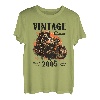 Vintage Jahrgang 2005 Geburtstag klassisches Retro Motorrad T-Shirt