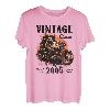 Vintage Jahrgang 2005 Geburtstag klassisches Retro Motorrad T-Shirt