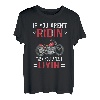 Lustiges Motorradhemd Herren Damen Motorradliebhaber T-Shirt