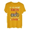 Lustiges Motorradhemd Herren Damen Motorradliebhaber T-Shirt