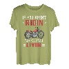Lustiges Motorradhemd Herren Damen Motorradliebhaber T-Shirt