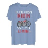 Lustiges Motorradhemd Herren Damen Motorradliebhaber T-Shirt