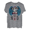 HD PanHead Motorrad V-Twin Rockabilly Skull Angel Kolben T-Shirt