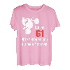 Herren 61. Geburtstag Mann Geschenk lustig Biker Motorrad T-Shirt