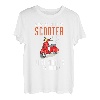 Hapfox Motorräder Motorrad Scoot T-Shirt
