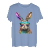 Niedlicher Osterhase mit Sonnenbrille T-Shirt