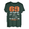 69 Years And Still On 2 Wheels Loving It 69. Geburtstag T-Shirt