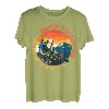 Don't Follow Me I Do Stupid Things Lustiges Mountainbike T-Shirt