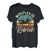 Mein Ruhestandsplan Montieren den Moped Geschenk Moped T-Shirt