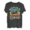 Mein Ruhestandsplan Montieren den Moped Geschenk Moped T-Shirt