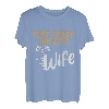Witzige Motocross-Designs der Frau eines Dirttrack-Rennfahrers T-Shirt