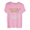 Witzige Motocross-Designs der Frau eines Dirttrack-Rennfahrers T-Shirt