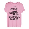 Biker: tut nix Der will nur Motorrad fahren - Motorrad T-Shirt