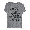 Biker: tut nix Der will nur Motorrad fahren - Motorrad T-Shirt