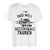 Biker: tut nix Der will nur Motorrad fahren - Motorrad T-Shirt