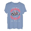 Gute Mädchen gehen in den Himmel Motorradfahren Motorrad T-Shirt