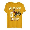 Motocross MX - Geburtstag Junge 5 Kleinkind Junge T-Shirt
