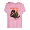 Vintage Jahrgang 1957 Geburtstag klassisches Retro Motorrad T-Shirt