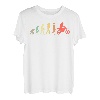 Retro Motocross Evolution Geschenk für Motocross Fahrer T-Shirt