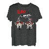 Bad To The Gnome Biker-Zwerg (auf der Rückseite) T-Shirt