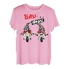 Bad To The Gnome Biker-Zwerg (auf der Rückseite) T-Shirt