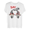 Bad To The Gnome Biker-Zwerg (auf der Rückseite) T-Shirt