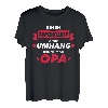 Herren Superheld ohne Umhang nennt man Opa Spruch T-Shirt