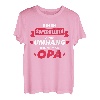 Herren Superheld ohne Umhang nennt man Opa Spruch T-Shirt