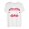 Herren Superheld ohne Umhang nennt man Opa Spruch T-Shirt