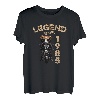 38th Birthday Men's Women's Legend since 1985 Teddy Bear T-Shirt, black