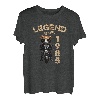 38th Birthday Men's Women's Legend since 1985 Teddy Bear T-Shirt, black