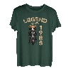 38th Birthday Men's Women's Legend since 1985 Teddy Bear T-Shirt, black