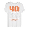 40 Years And Still On 2 Wheels Loving It 40. Geburtstag T-Shirt